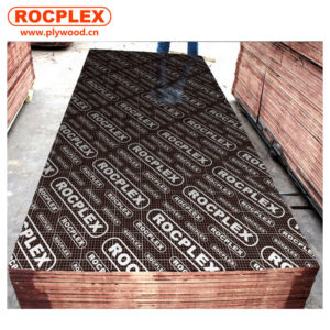 18mm ROCPLEX Film Faced Plywood For Construction Use Plywood Board