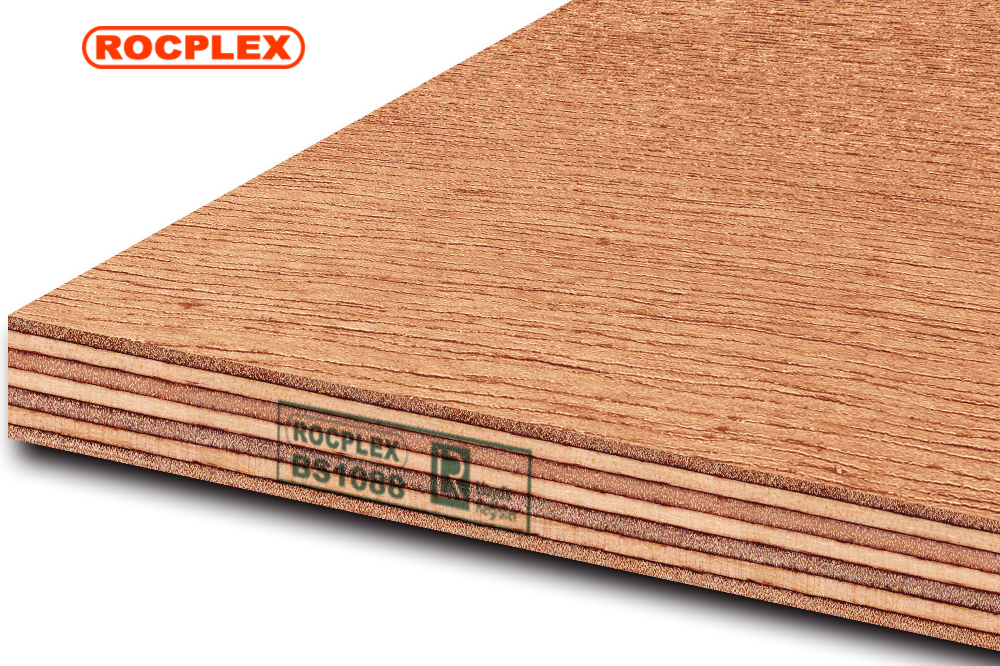 Marine Plywood 2440 x 1220 x 12mm BS1088 marineply ( Common: 4 ft. x 8 ft. LightWeight Okoume Marine Ply)