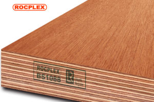 Marine Plywood 2440 x 1220 x 30mm BS1088 marineply ( Common: 4 ft. x 8 ft. LightWeight Okoume Marine Ply)