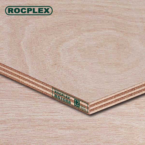 Marine Plywood 2440 x 1220 x 6mm BS1088 marineply ( Common: 4 ft. x 8 ft. LightWeight Okoume Marine Ply)