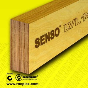 Structural LVL E14 Engineered Wood LVL Beams 200 x 45mm H2S Treated SENSO Framing LVL F17