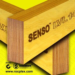 Structural LVL E14 Engineered Wood LVL Beams 240 x 45mm H2S Treated SENSO Framing LVL F17