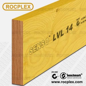 Structural LVL E14 Engineered Wood LVL Beams 360 x 63mm H2S Treated SENSO Framing LVL F17