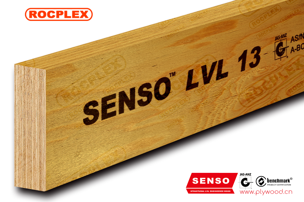 Structural LVL E13 Engineered Wood LVL Beams 190 x 45mm H2S Treated SENSO Framing LVL 13