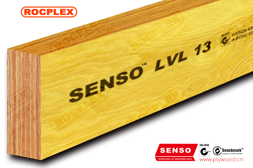 Structural LVL E13 Engineered Wood LVL Beams 200 x 65mm H2S Treated SENSO Framing LVL 13