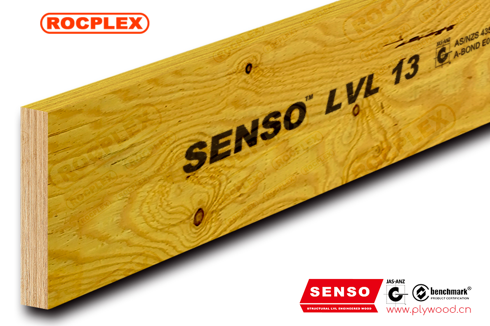 Structural LVL E13 Engineered Wood LVL Beams 330 x 45mm H2S Treated SENSO Framing LVL 13