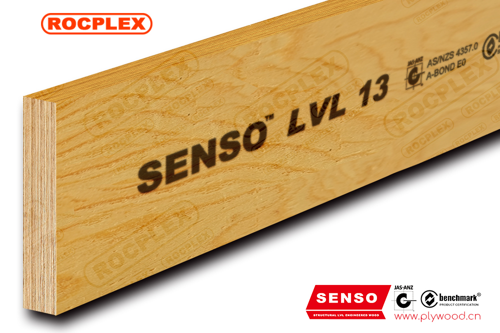 Structural LVL E13 Engineered Wood LVL Beams 400 x 65mm H2S Treated SENSO Framing LVL 13