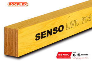 Structural LVL E14 Engineered Wood LVL Beams 90 x 45mm H2S Treated SENSO Framing LVL F17