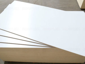 Melamine Plywood 2440*1220*5mm ( Common: 8′ x 4′. Melamine Board )