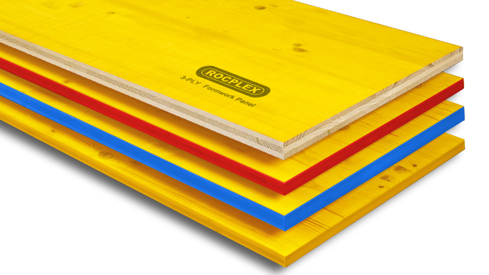 3 Ply Yellow Formwork Panel