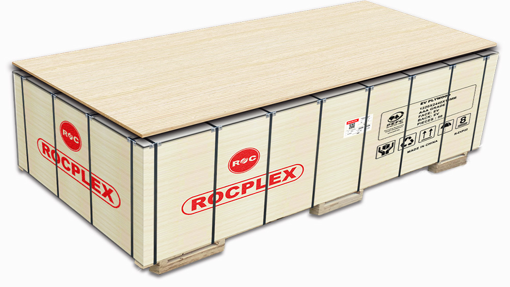 ROCPLEX EV plywood, engineered veneer plywood, EV plywood supplier, white EV plywood sheets, red EV plywood panels, furniture grade EV plywood, interior decoration EV ply, EV plywood 1220x2440mm, moisture‑resistant EV plywood, FSC certified EV plywood, EV plywood thickness range, EV plywood for cabinets, EV plywood manufacturer
