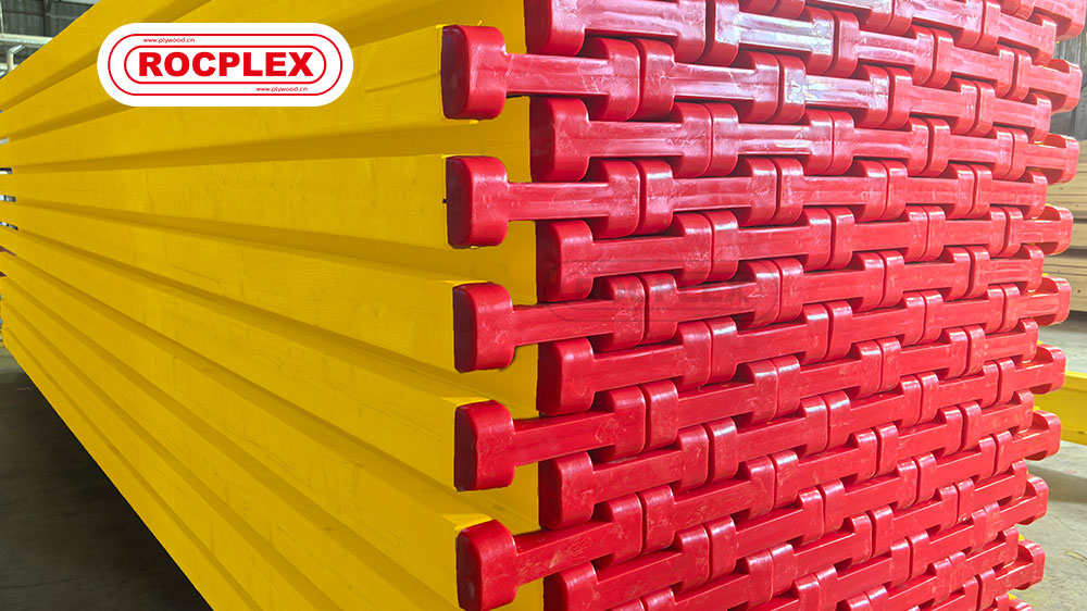 H20 beam suppliers, ROCPLEX H20 beam, formwork timber beam, yellow coated H20 beam, wholesale H20 beam, buy formwork beams, H20 timber beam supplier, concrete formwork beam supplier, EN 13377 certified beam, slab formwork beam suppliers, column formwork timber supplier, H20 beam factory price, export quality formwork beam, H20 plywood beam supplier