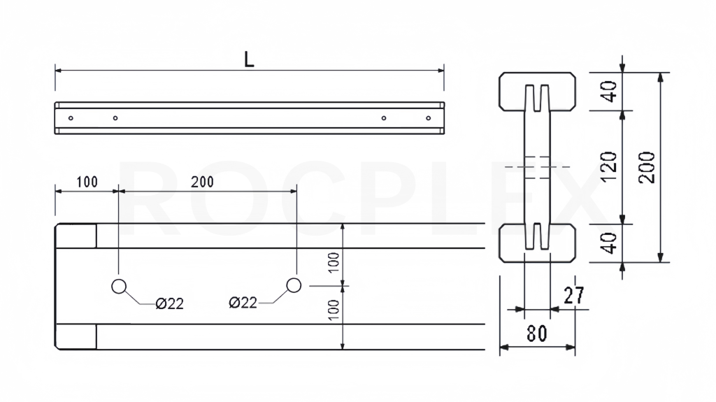 ROCPLEX H20 Slab Formwork Beams