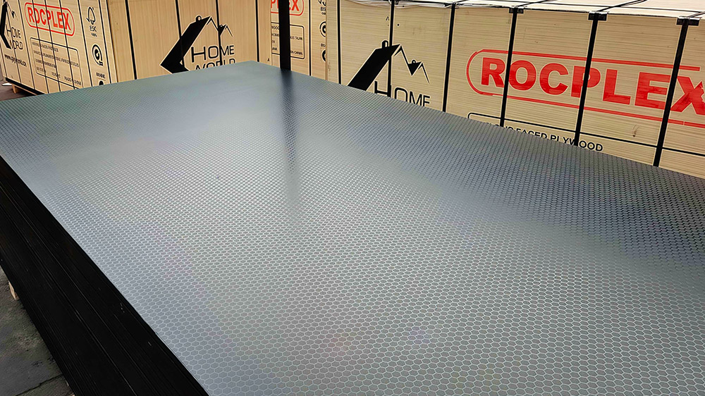 ROCPLEX Hexa Grip Film Faced Plywoo
