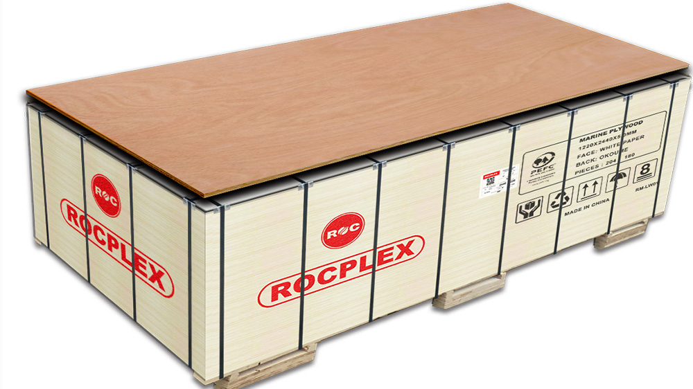 Marine Grade Plywood, ROCPLEX marine plywood sheets, waterproof marine plywood, hardwood veneer marine panels, WBP bonded plywood sheets, smooth finish marine plywood, high strength plywood panels, boat building marine plywood, dock construction plywood, certified marine plywood supplier, moisture resistant marine plywood, durable marine plywood panels, exterior grade marine plywood