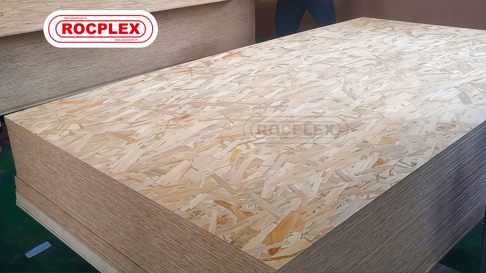 ROCPLEX OSB roof decking panels, also known as oriented strand board roofing sheets or OSB roofing panels. ROCPLEX provides waterproof OSB roof decking ideal for residential and commercial roofing projects. Available in popular sizes like 12mm OSB roof decking and 15mm OSB roof decking, these structural OSB roof boards deliver strength, moisture resistance, and long-term durability. ROCPLEX, a professional OSB roof decking supplier, ensures reliable engineered wood roofing panels for high-performance roof deck systems.