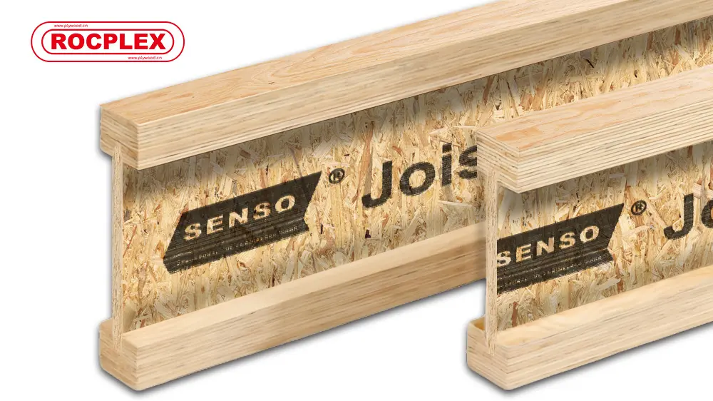 SENSO I Joist beam with LVL flanges and OSB web