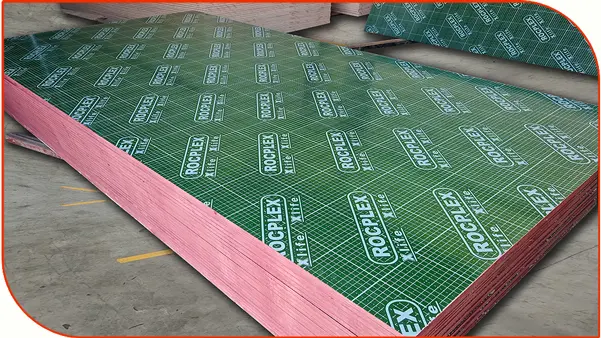 PP plastic plywood formwork panel for reusable concrete shuttering and wet sites
