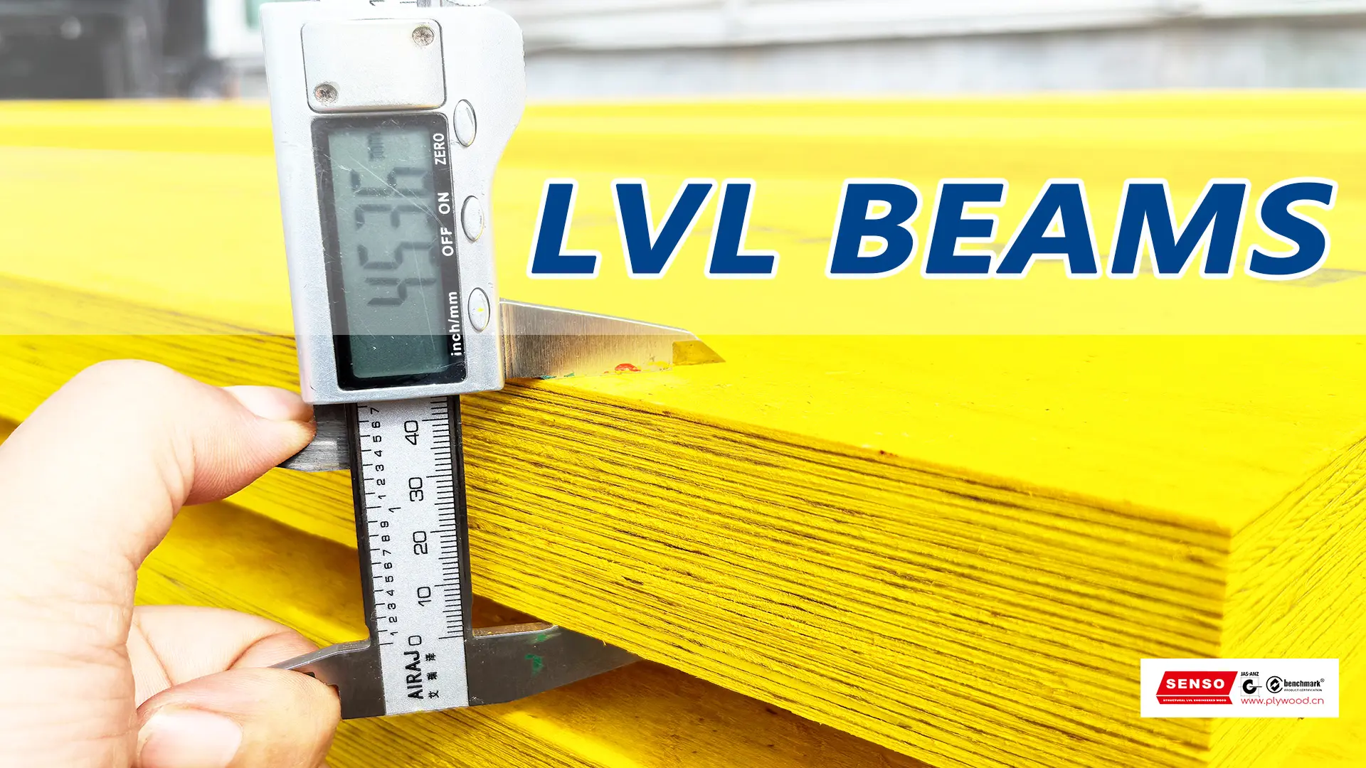 LVL Beams for structural construction and professional building projects
