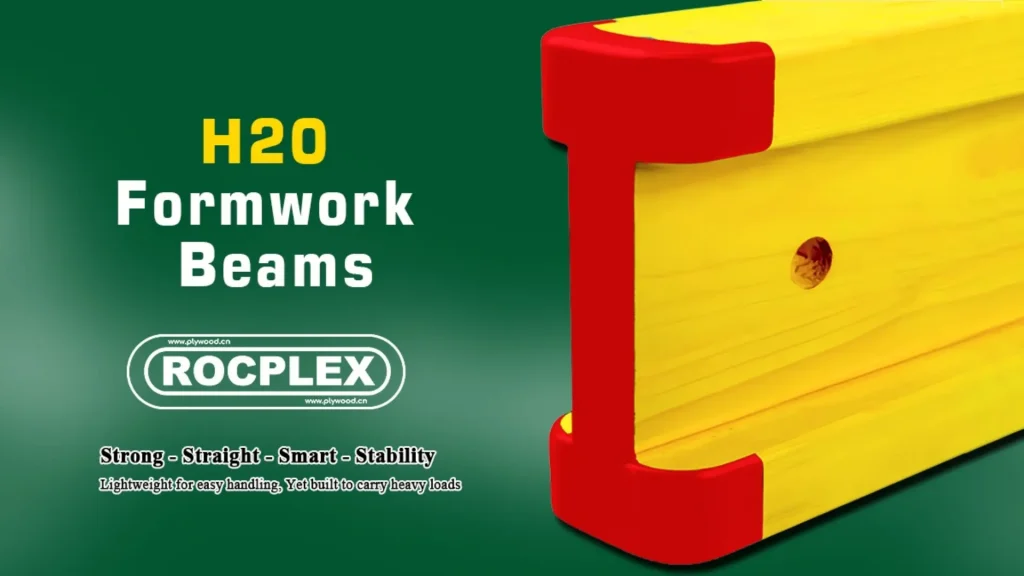 H20 formwork beam supply for slab formwork and plywood sheet support layout