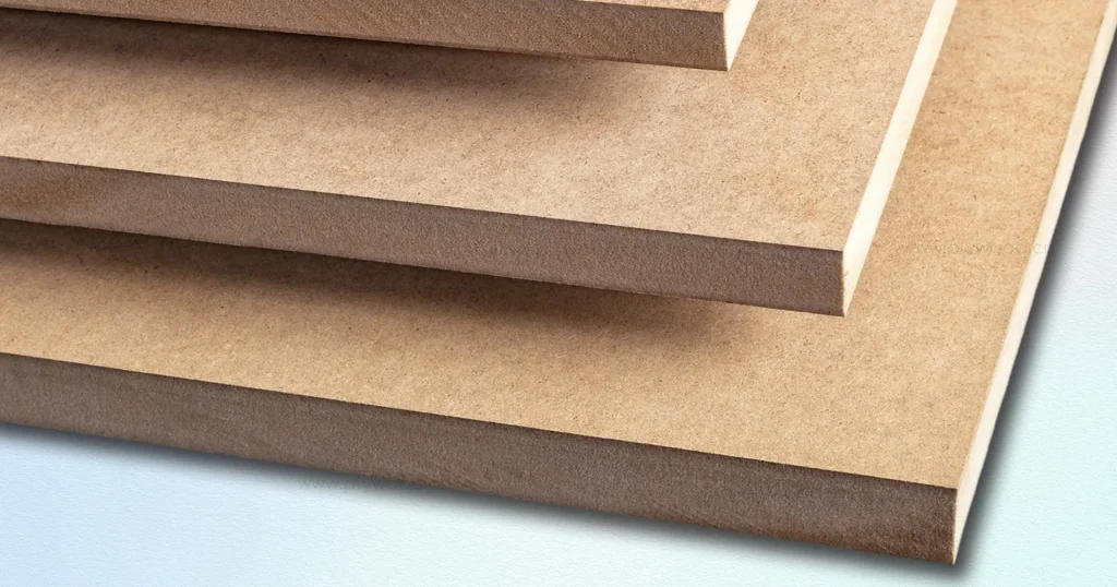 ROCPLEX MDF sheet for furniture panels and interior finishing work
