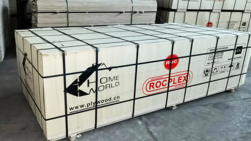 plywood manufacturer export packing and container loading for wholesale buyers