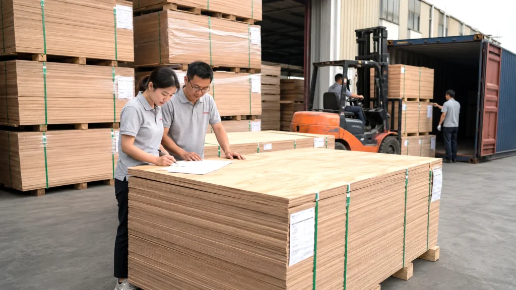 Plywood Quality Control Check Before Shipment plywood quality control check before export shipment