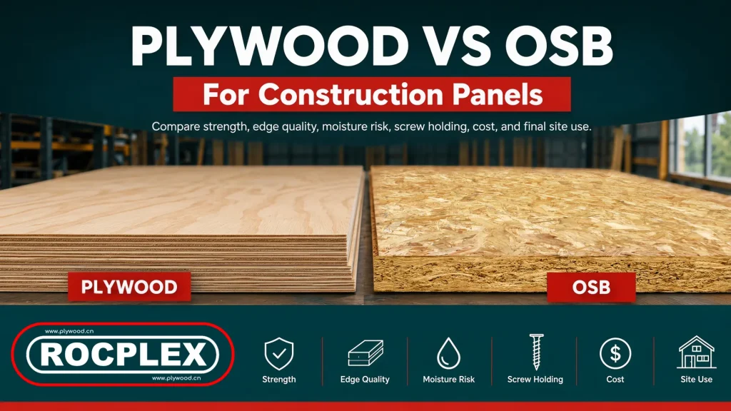 Plywood vs OSB Comparison for Construction Panel Buyers plywood vs OSB comparison for construction sheathing and panel buyers