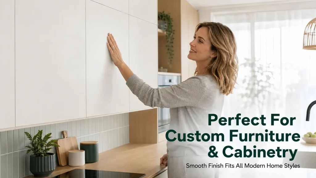 Melamine faced board lot control and ROCPLEX panel passport approval Melamine faced board lot control with ROCPLEX panel passport and loading approval